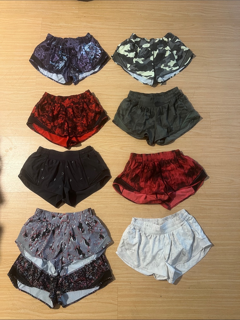 lululemon athletica Women's Assorted Athletic Shorts - Multi Color Pack